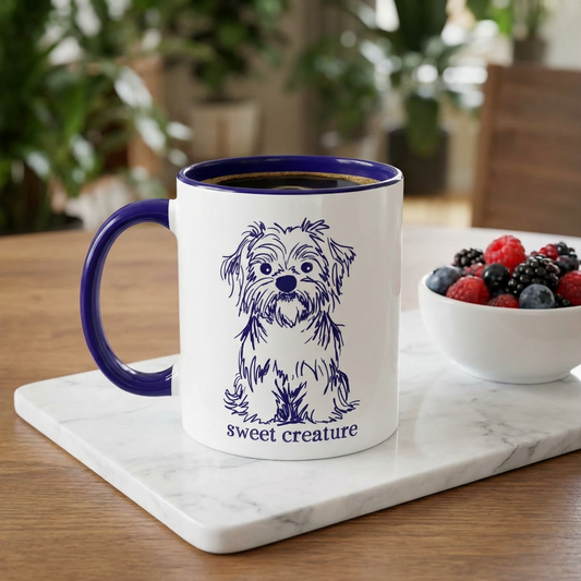 Colorful Dog-Themed Mugs for Pet Lovers | Sweet Creature Design, Gift for Dog Owners, Coffee Mug, Cute Mug, Home Decor