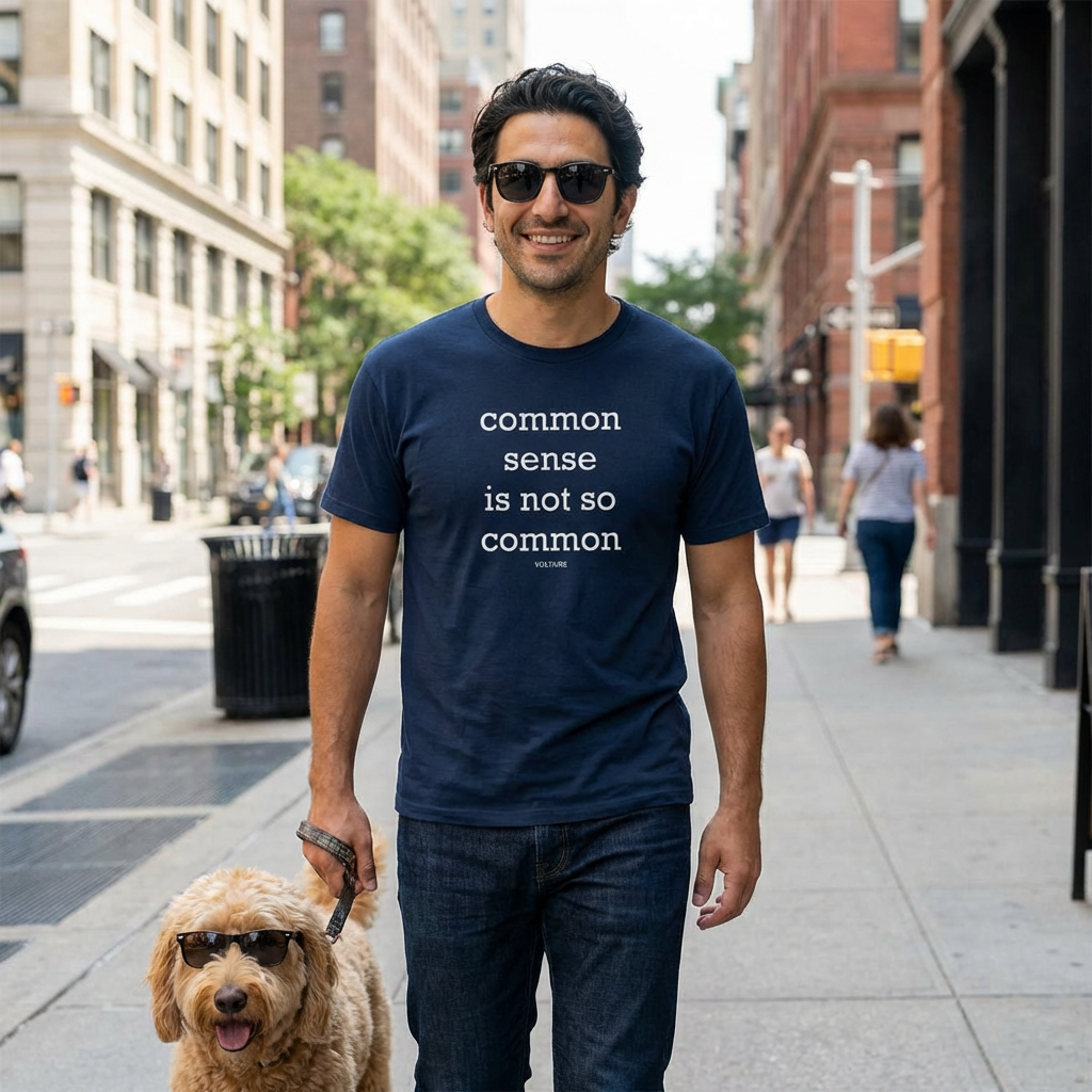Common Sense Is Not So Common, Volraire Quote, Unisex T-Shirt