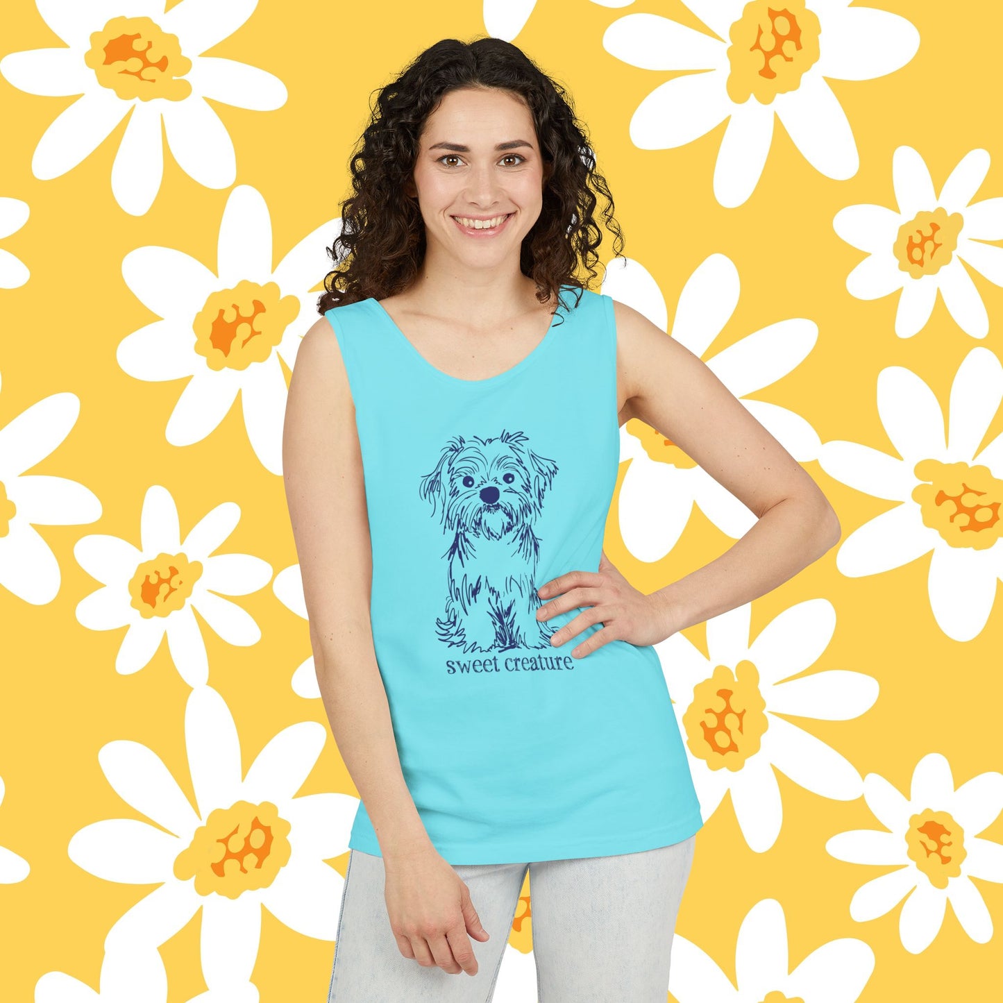 Tank Top - Sweet Shih Tzus - Adorable Puppy Lovers Gift