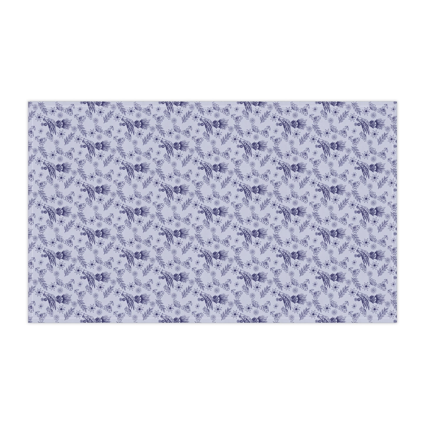 Chic Tassel Bird Floral Tea Towels | Cotton & Poly Kitchen Decor, Home Gift, Farmhouse Towels, Stylish Kitchen Linens, Floral Hostess Gift