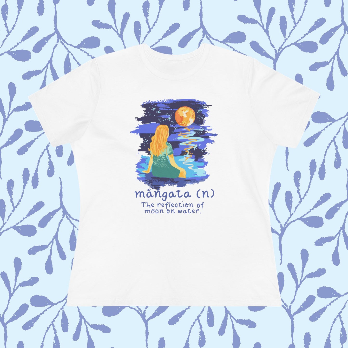 Swedish Mangata Moon Reflection Women's Tee