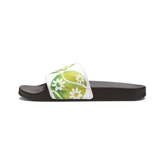 Tennis Ball Daidy Colorful Floral Women's Sandals | Spring/Summer Footwear, Beachwear, Casual Slides, Comfortable Slippers, Outdoor Essentials