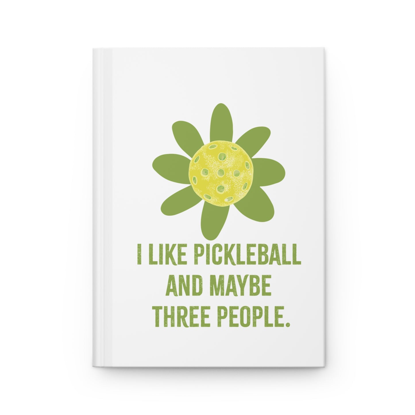 Pickleball Hardcover Journal Matte...Perfect gift for all your pickleball friends!