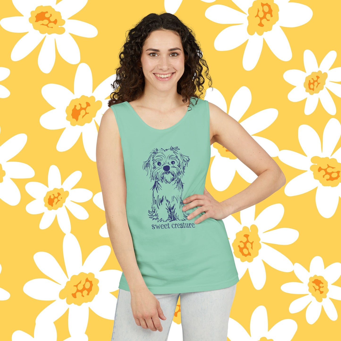 Tank Top - Sweet Shih Tzus - Adorable Puppy Lovers Gift