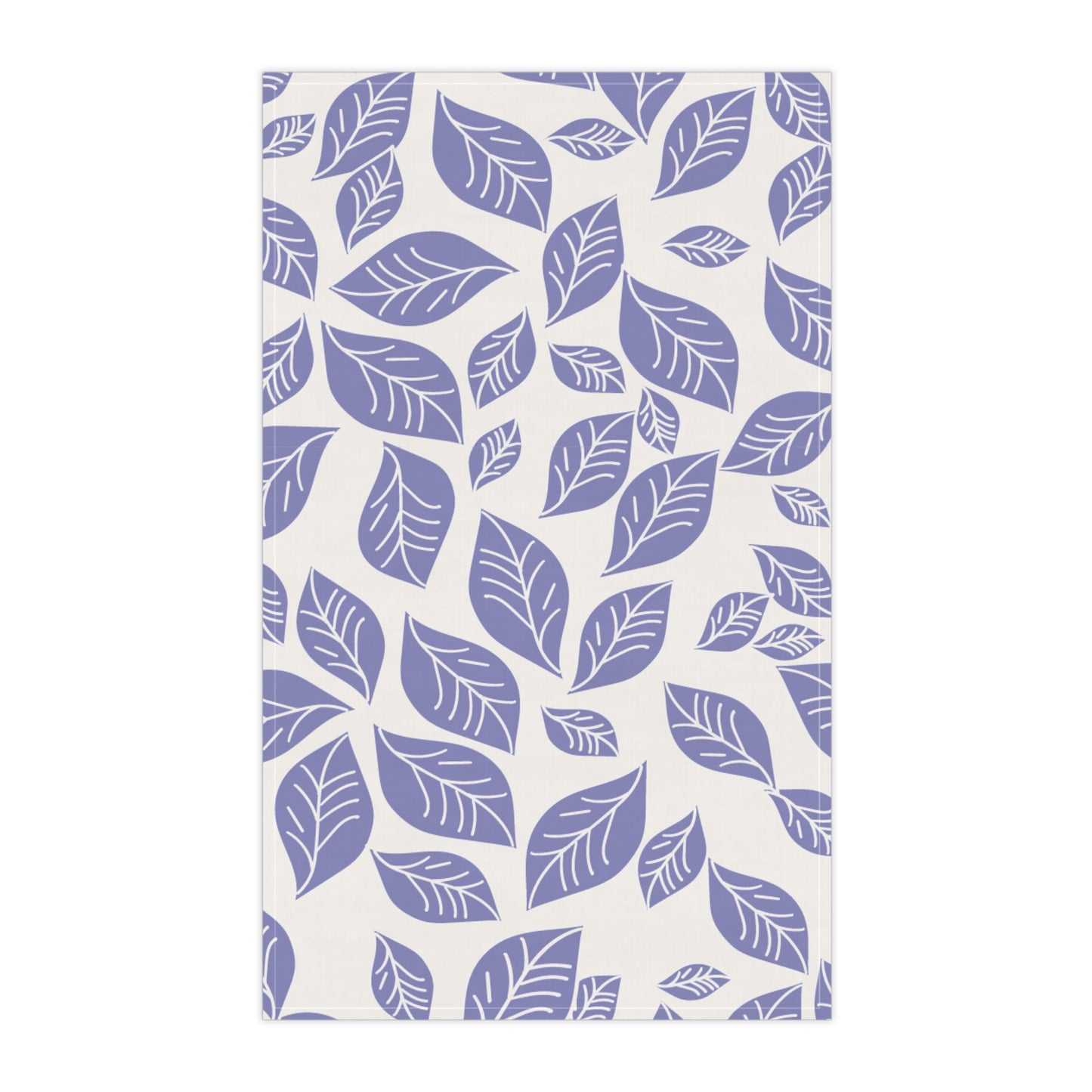 Charming Leaf Pattern Tea Towels, Kitchen Decor, Farmhouse Style, Gift for Her, Eco-Friendly Kitchen Accessories