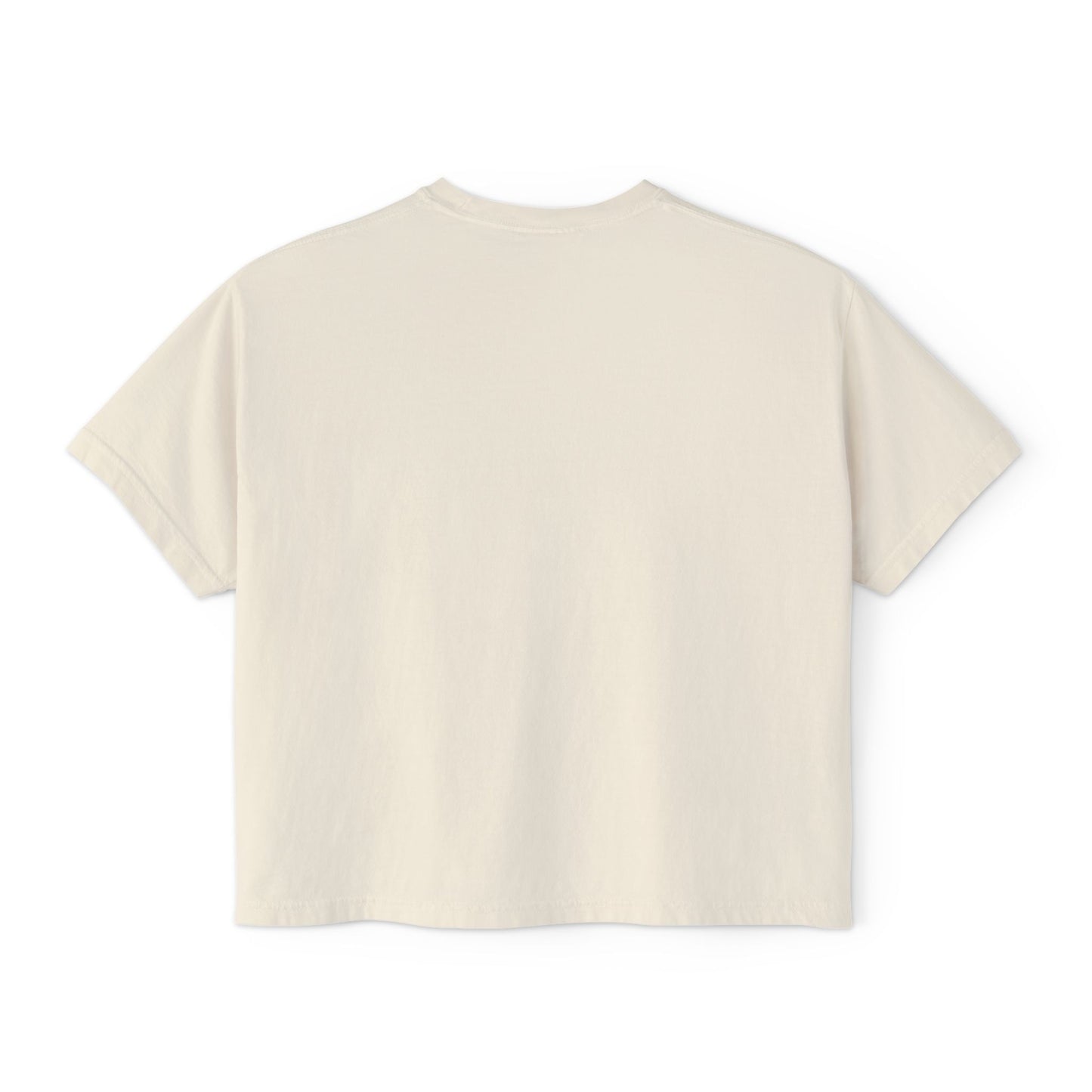 Sunny Floral Women's Boxy Tee - Casual Comfort for Every Occasion