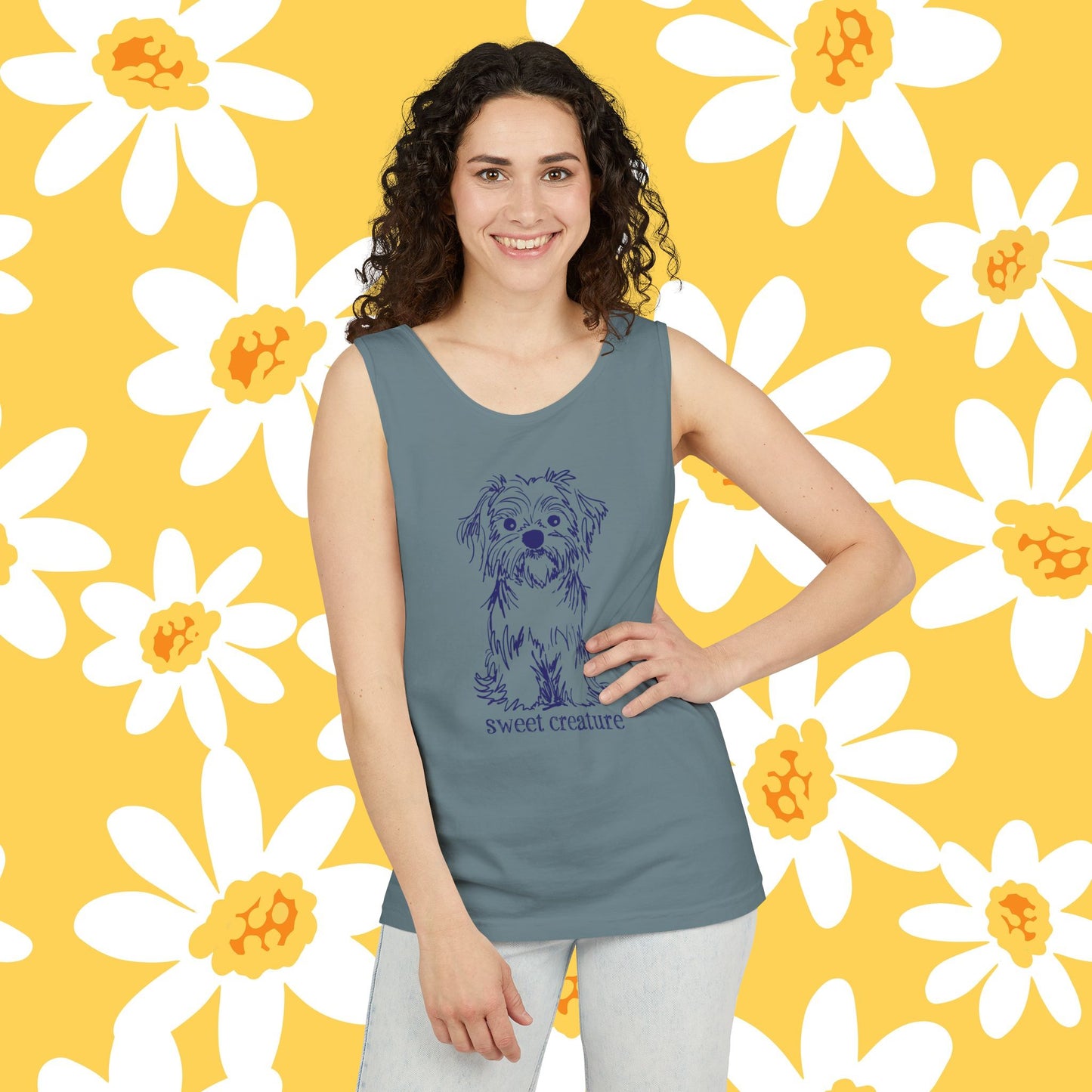 Tank Top - Sweet Shih Tzus - Adorable Puppy Lovers Gift