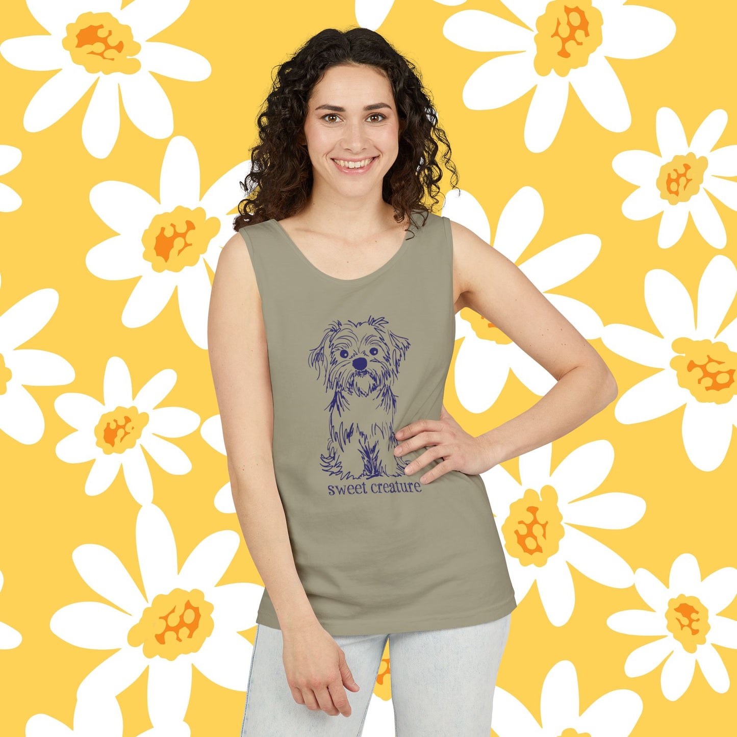 Tank Top - Sweet Shih Tzus - Adorable Puppy Lovers Gift