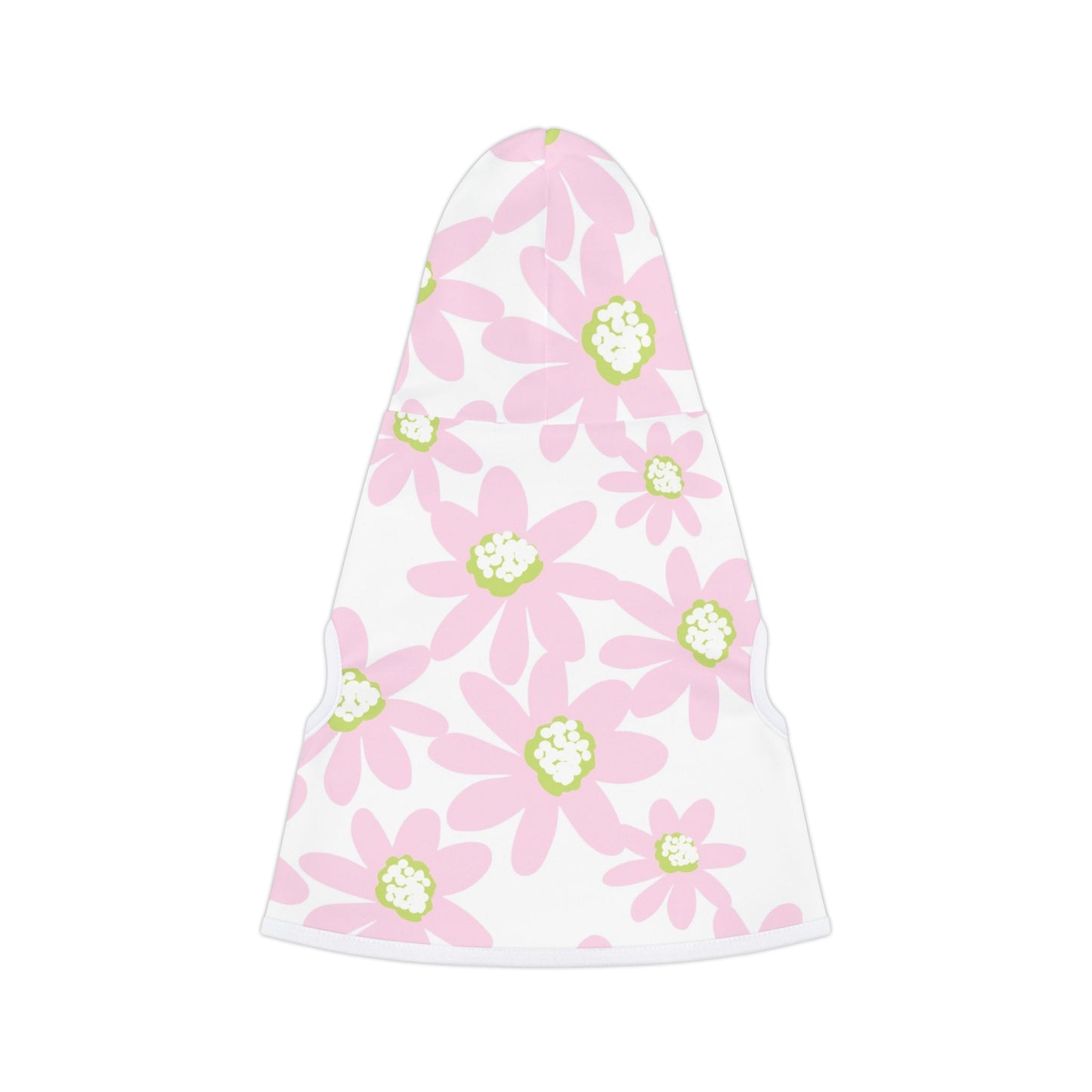 Floral Pet Hoodie for Cats, Cute Pet Hoodie, Cozy Pet Apparel, Spring Fashion for Pets, Gift for Pet Lovers