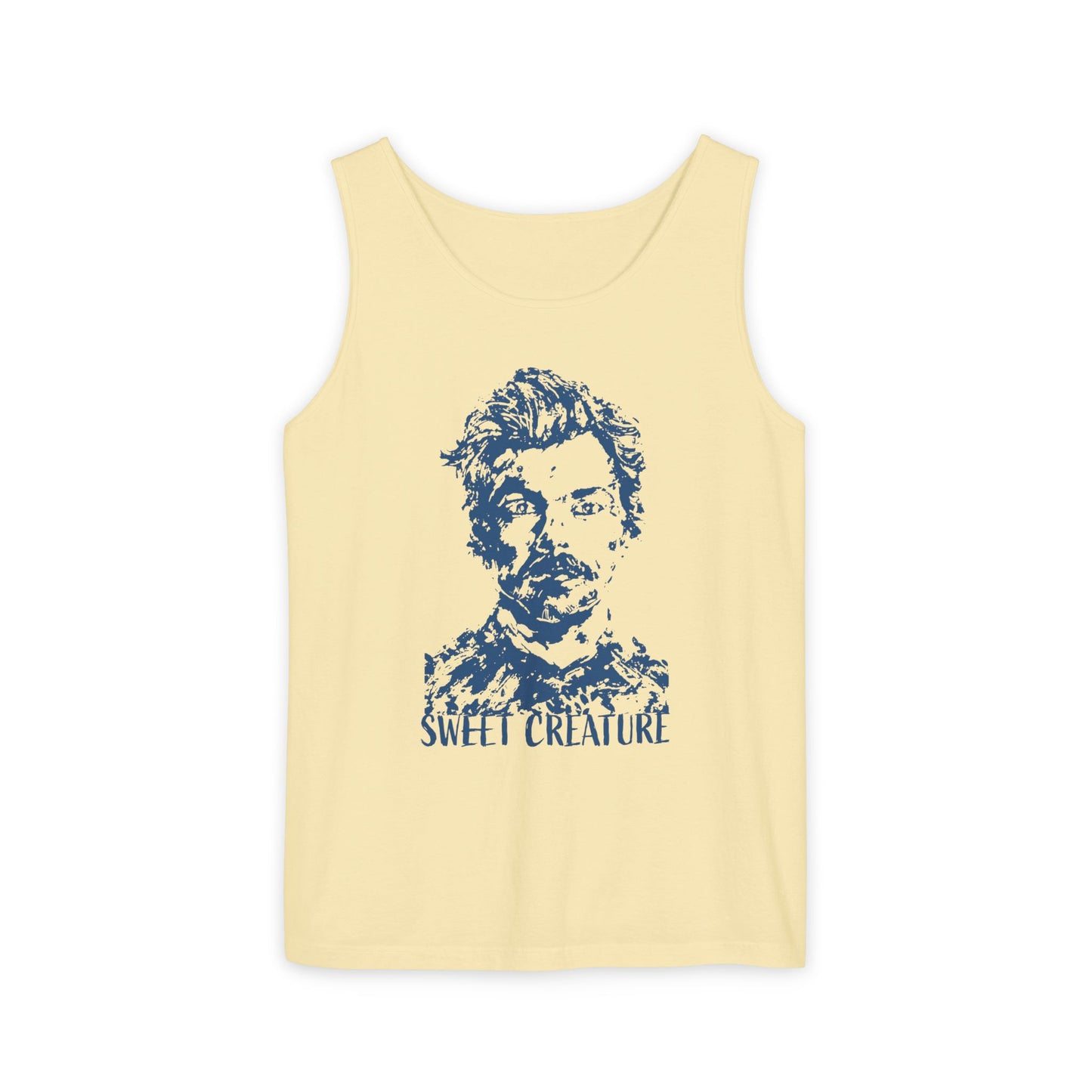 Harry Inspired Sweet Creature Vibrant Artistry Unisex Tank Top, Casual Summer Wear, Unique Gift for Art Lovers, Festival Fashion, Graphic Tee Alternative