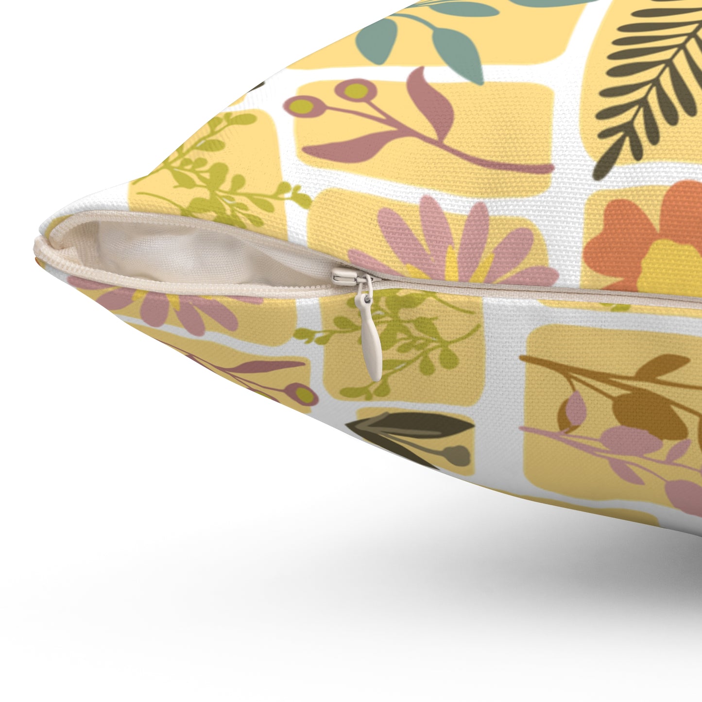 Boho Floral Pillow, Cozy Home Decor, Gift for Nature Lovers, Couch Accents, Farmhouse Style, Spring Decoration