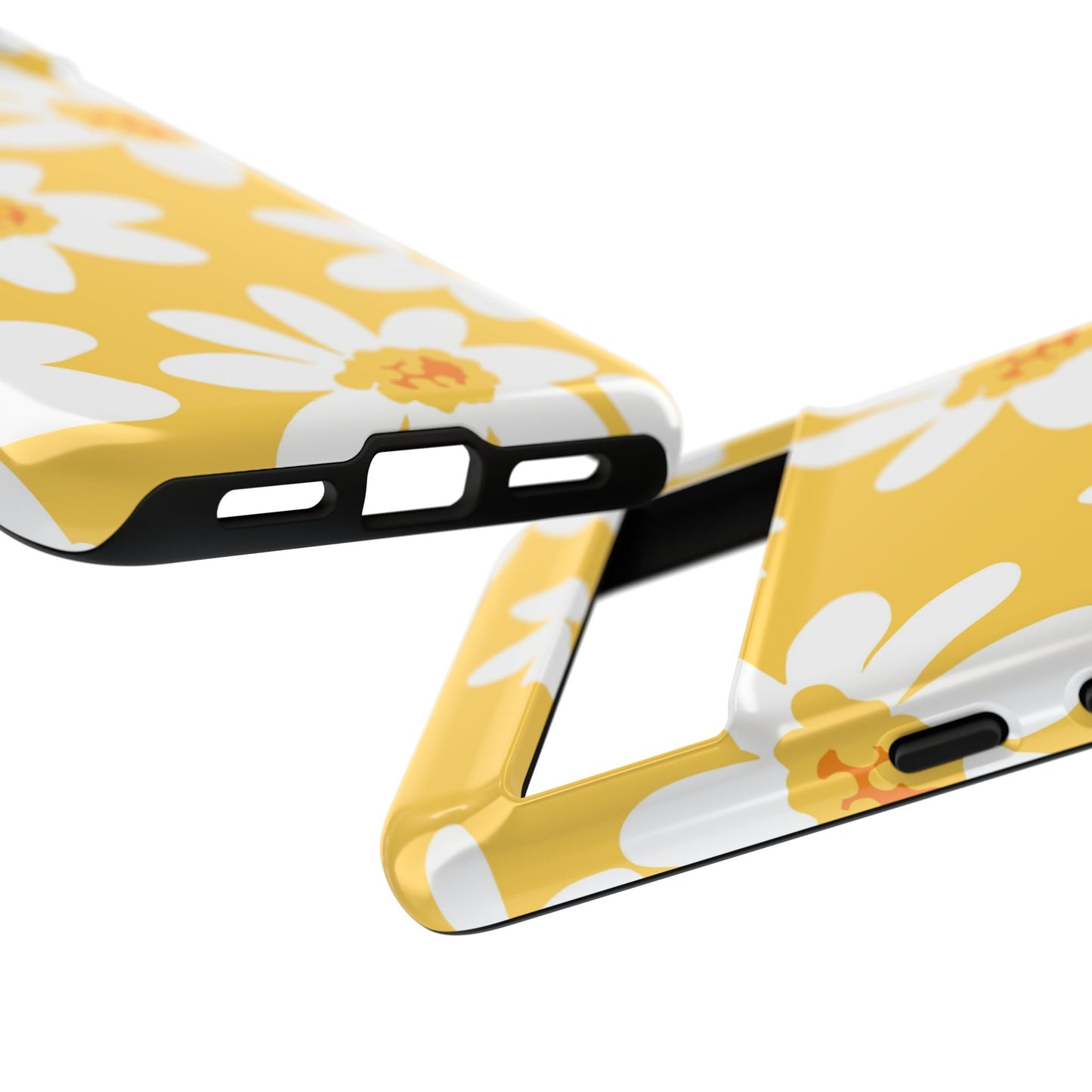 Yellow Daisy Phone Case, Floral Phone Cover, Tough Case, Summer Vibe Accessory, Gift for Nature Lovers, Bright Floral Design