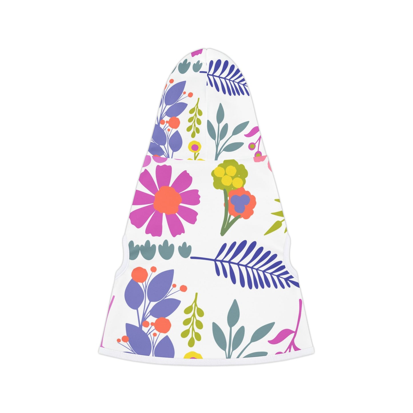 Floral Pet Hoodie - Adorable Style for Your Furry Friends, Great for Spring Celebrations, Pet Gifts, Dog Sweater, Cozy Pet Apparel