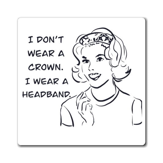 Sassy Headband Magnet | Fun Fridge Decor for Fashion Lovers, Gift for Friends, Playful Kitchen Accessory, Unique Home Decor, Feminine [...]