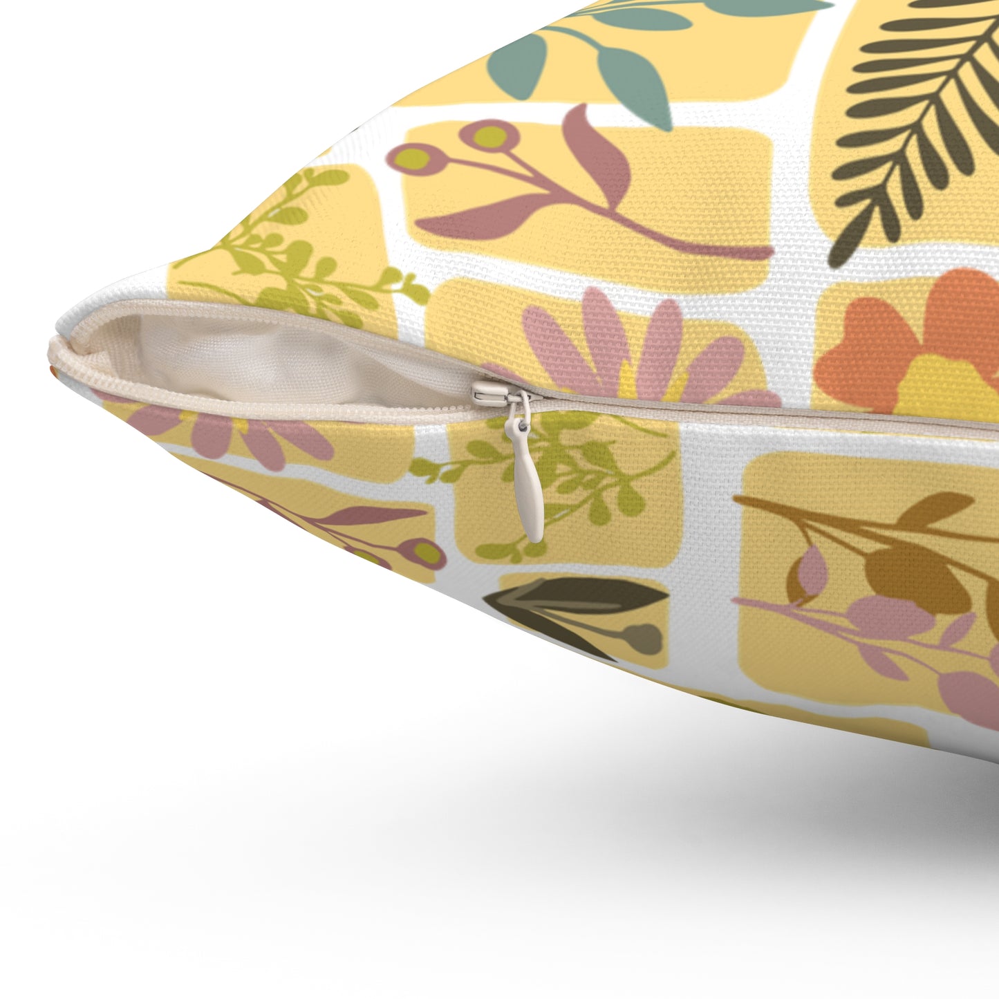 Boho Floral Pillow, Cozy Home Decor, Gift for Nature Lovers, Couch Accents, Farmhouse Style, Spring Decoration