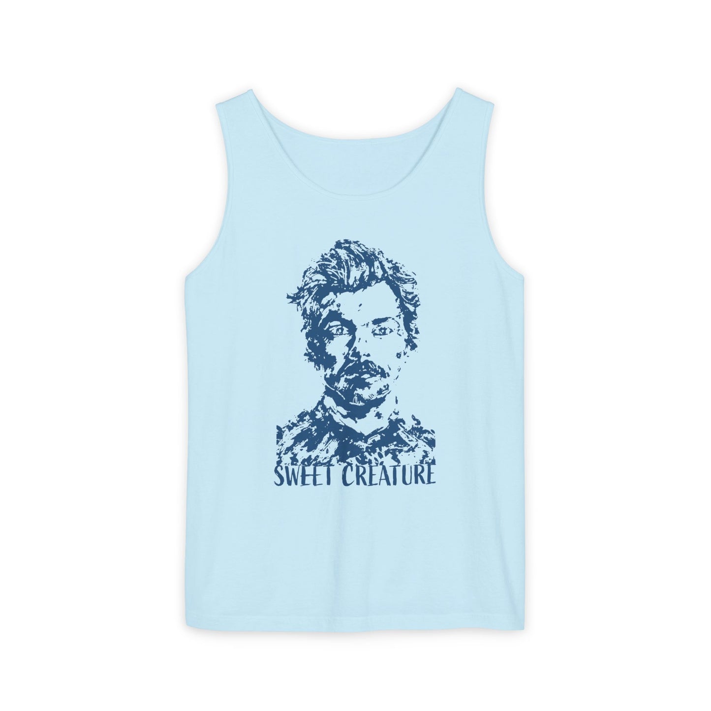 Harry Inspired Sweet Creature Vibrant Artistry Unisex Tank Top, Casual Summer Wear, Unique Gift for Art Lovers, Festival Fashion, Graphic Tee Alternative