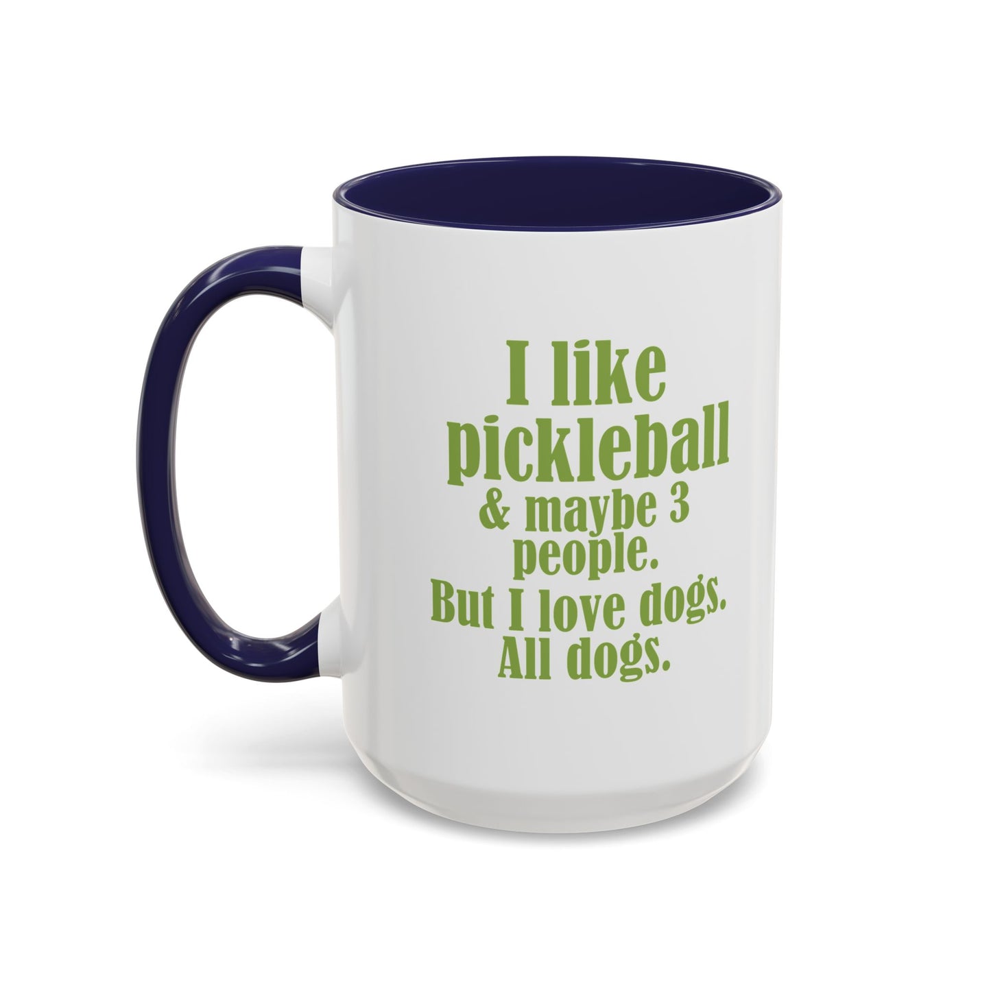 Pickleball Lover's Coffee Mug, Dog Lover Gift, Funny Pickleball Mug, Sports Enthusiast Gift, Dog Mom, Pickleball Gifts