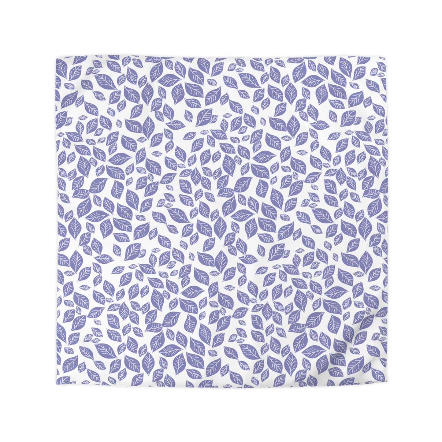 Microfiber Duvet Cover - Serene Leaf Pattern, Soft Bedding Set, Elegant Bedroom Decor, Cozy Home Accessory, Perfect Gift for All Occasions