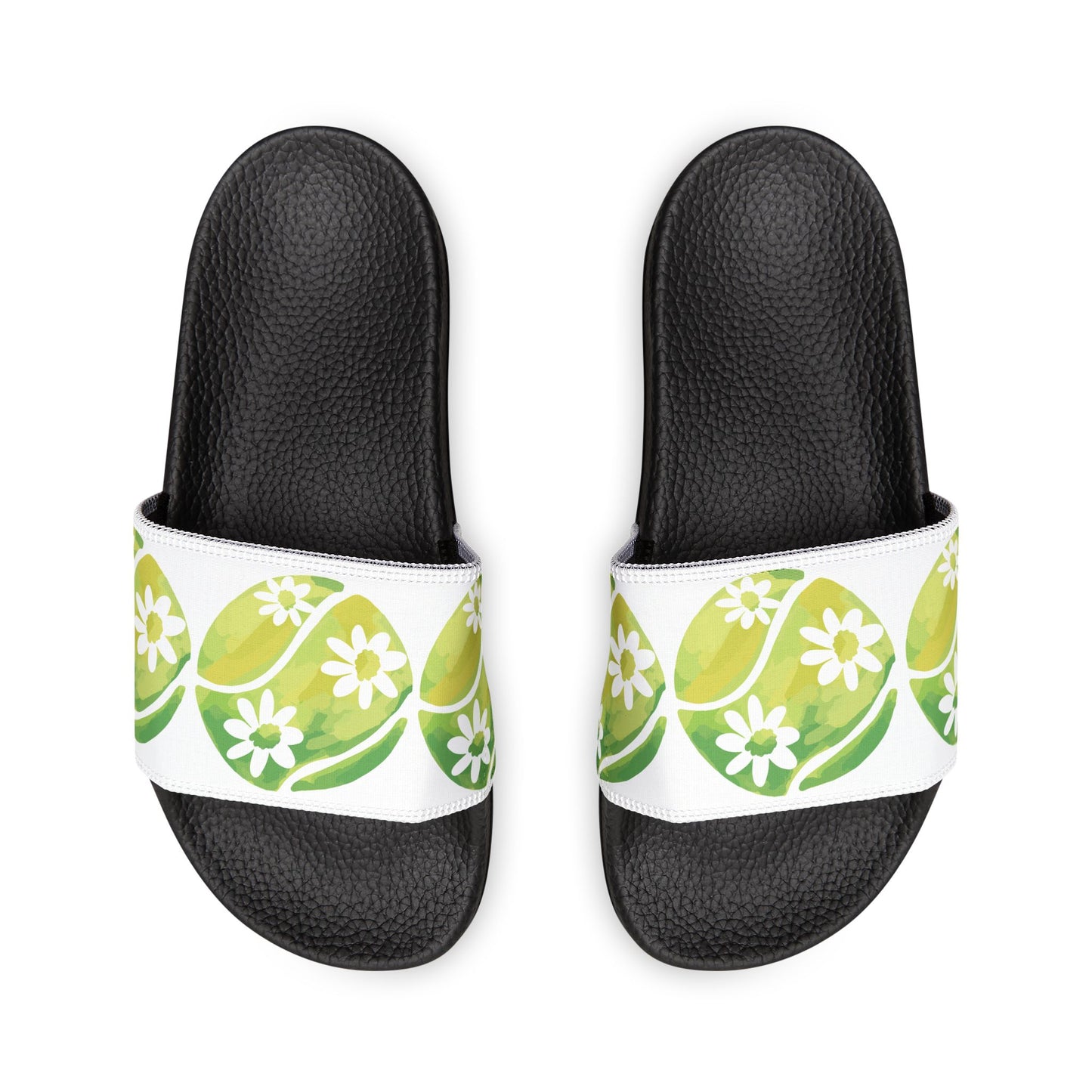 Tennis Ball Daidy Colorful Floral Women's Sandals | Spring/Summer Footwear, Beachwear, Casual Slides, Comfortable Slippers, Outdoor Essentials