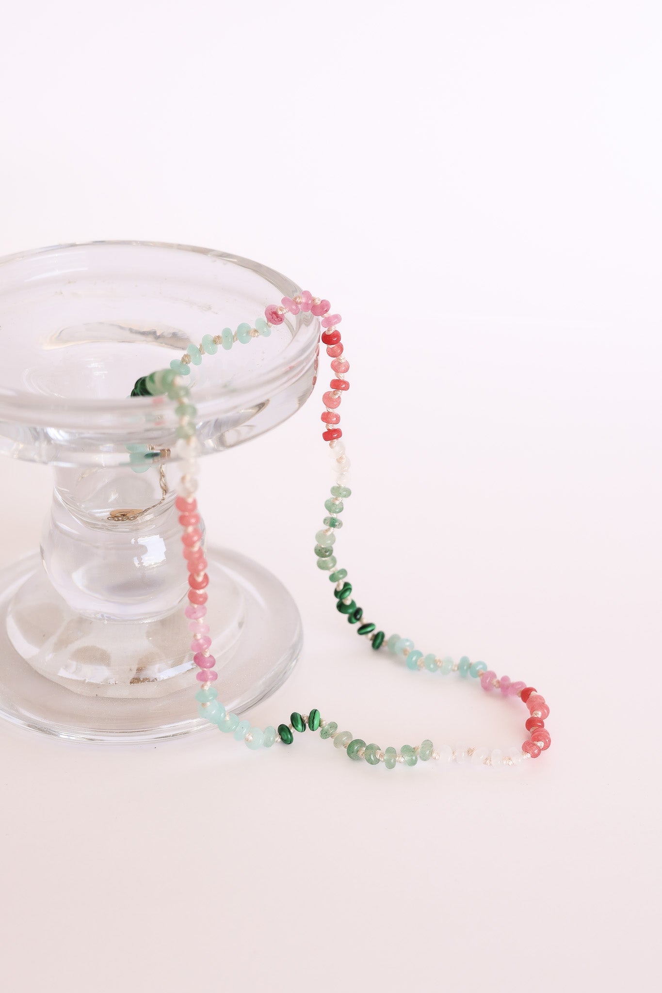 Watermelon Sugar Beaded Necklace