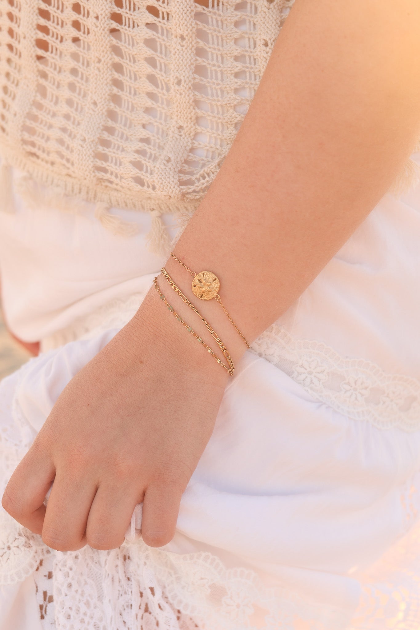 Sand Dollar Bracelet