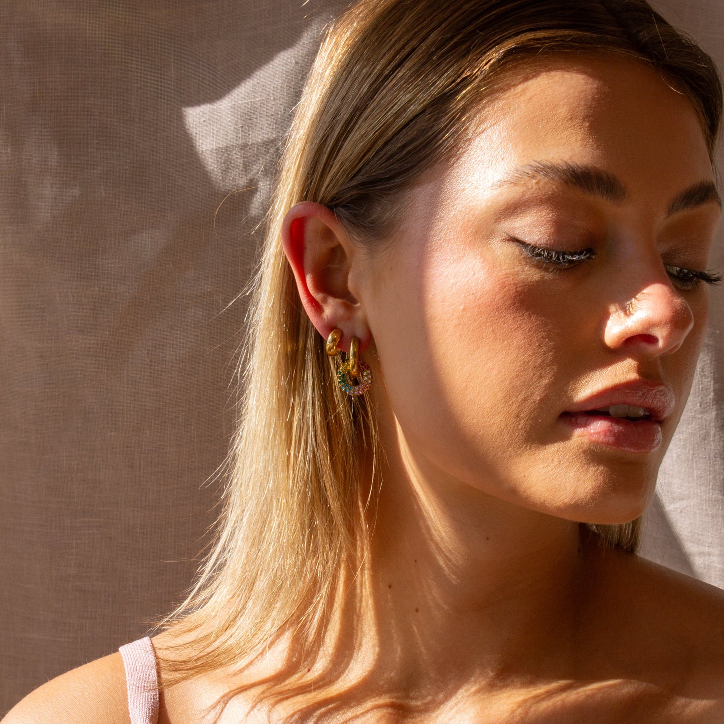 Helena Hoop Earrings