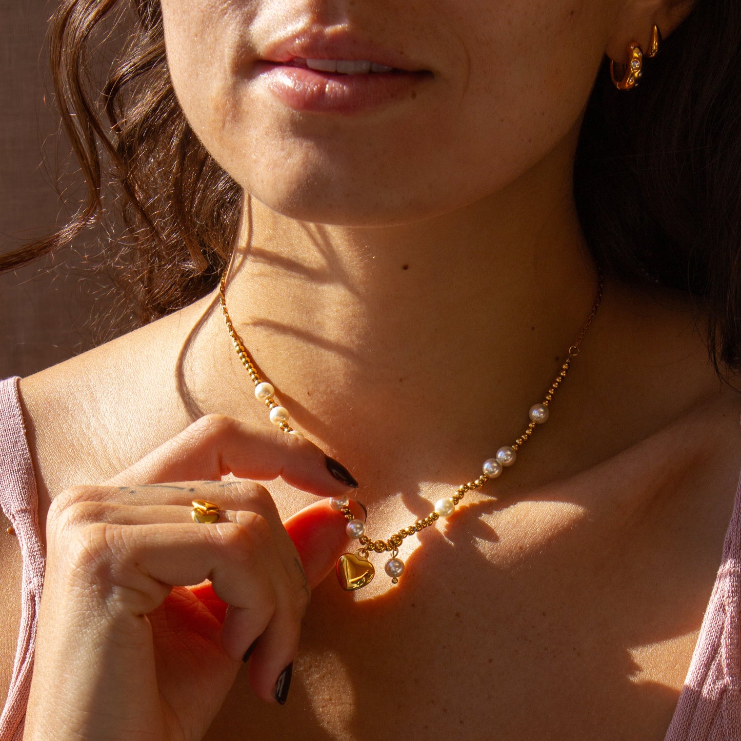 Ashley Pearl Necklace